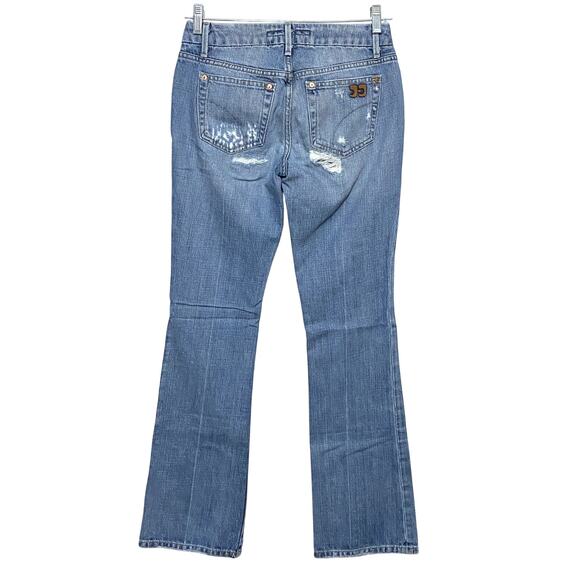 Joes Jeans The Honey Houston Low Rise Bootcut Womens 25 Distressed Ripped Grunge - Picture 2 of 7